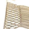 Handmade personalized full diamond tassel mesh bracelet, trendy rhinestone back chain for women