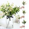 1Pc Artificial Berry Leaf Twig Garden Flower Arrangement Desktop Home DIY Decor