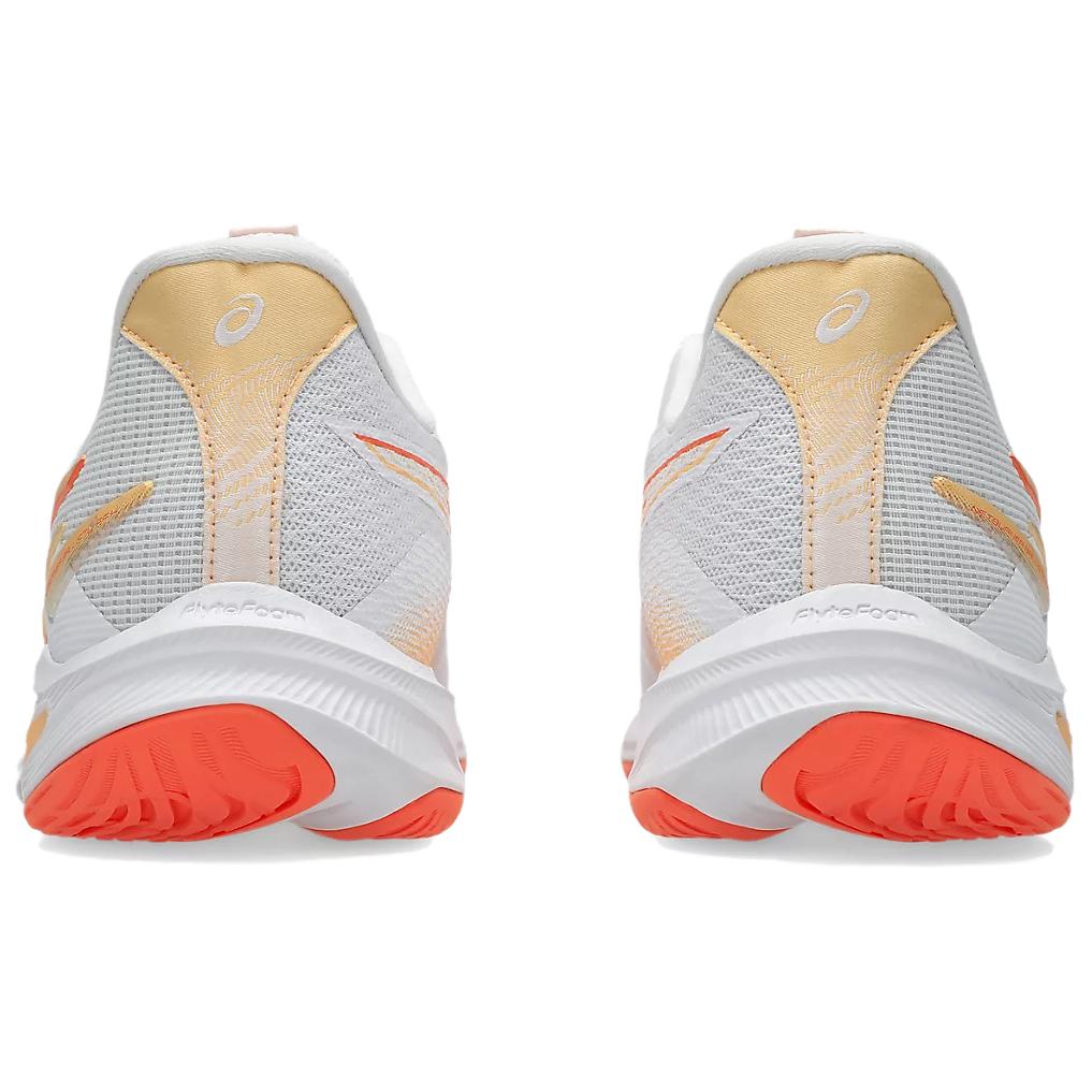 Asics Netburner Ballistic FF 4 Удобные Универсальные Прочные Низкие Тренировочные Кроссовки Женские кроссовки Белый Оранжевый Красный 1052A083-101