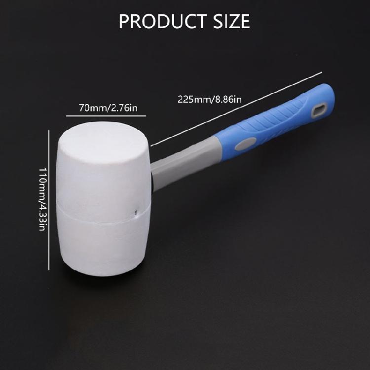 Многоцелевые резиновые молотки Резиновый молоток Для строительных проектов Противоскользящая ручка Для проектов по установке деревянных полов и плитки