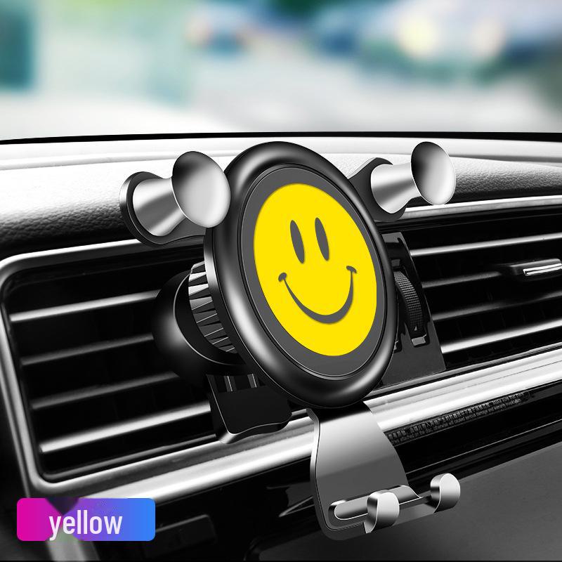 Универсальный автомобильный держатель телефона с воздуховыпускным отверстием Gravity Design для навигации и мобильных телефонов