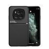 Для Honor Magic6 Pro Чехол Магнитный держатель Кожаный чехол для телефона Для Honor Magic 6 Pro 6Pro Magic6 Мягкий силиконовый бампер Задняя крышка