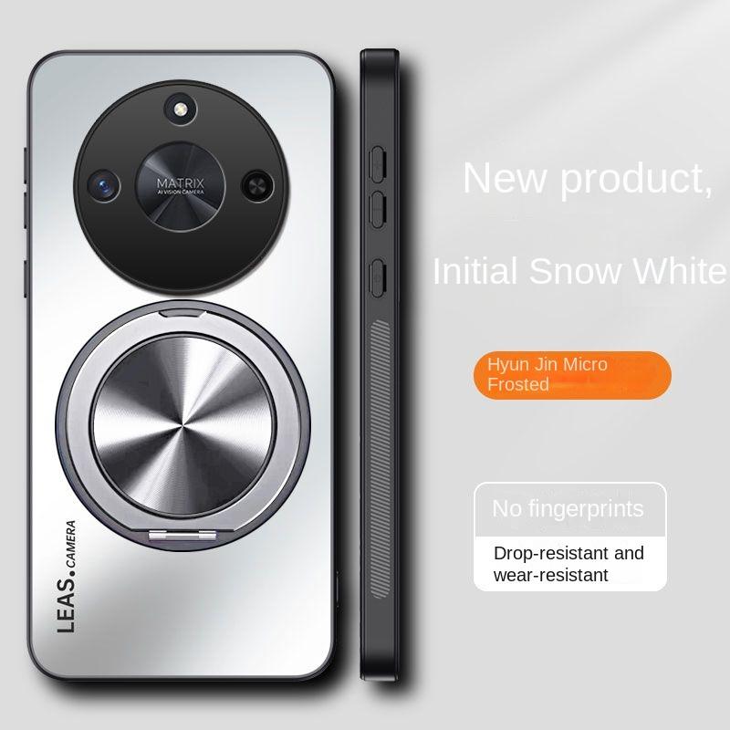 Для Huawei Honor Magic 6 5 Lite чехол жесткий матовый с кольцом-подставкой магнитный защитный чехол для задней крышки для Magic 5 6 Lite Pro Shell
