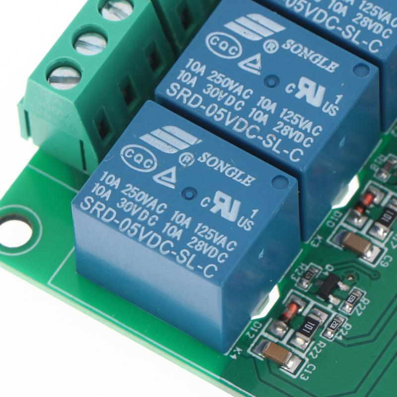 Esp8266 4-канальный беспроводной Wi-Fi релейный модуль модуль импульсного источника питания AC-DC плата разработки Wi-Fi Esp-12F для Arduino