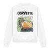 Chevrolet Unisex Adult Corvette Poster Vintage Sweatshirt