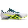 Asics Hyper Md 7 Elite Кроссовки с низким верхом для спринта Мужские Кроссовки Белый Желтый 1091A018-100