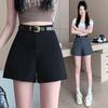 Women's High-Waisted A-Line Wide-Leg Shorts - Summer 2025 Casual and Versatile Slimming Fit