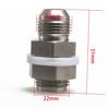 Universal Turbo Steel Oil Pan Return Drain Plug Adapter Bung Fitting For AN10 Weldab