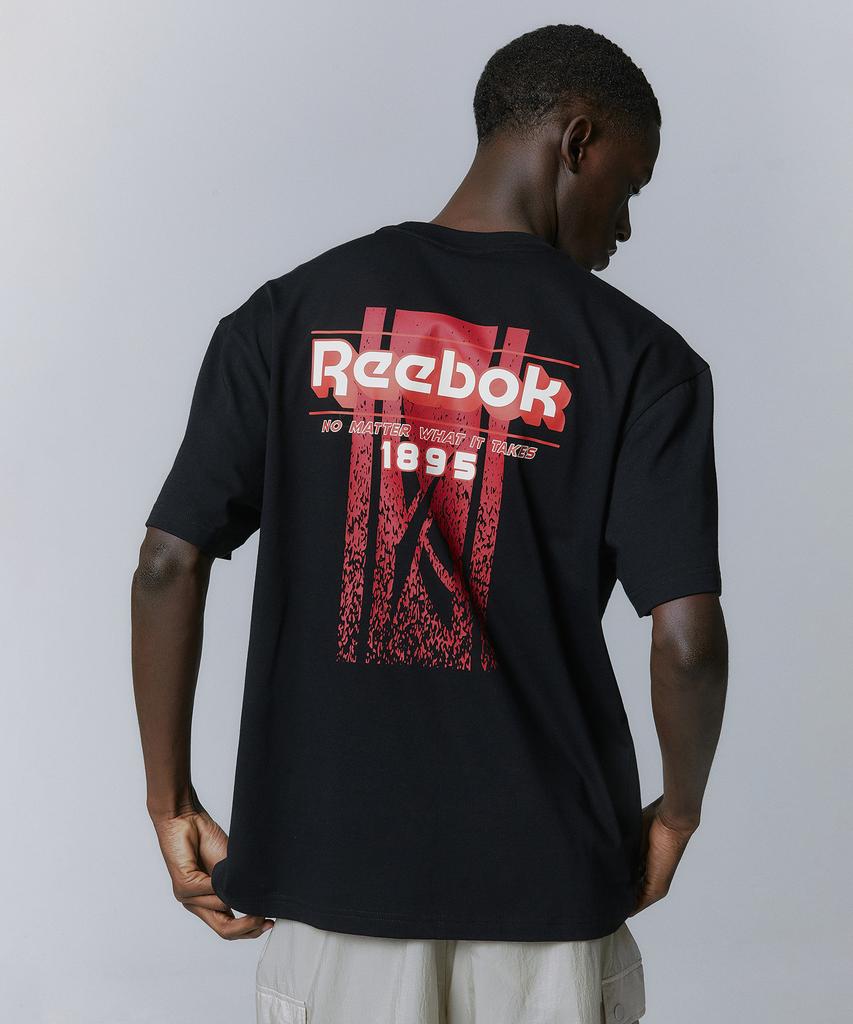 Reebok Футболка 1895 Vector - Черная