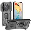 For Honor X9b 5G Case Shockproof Metal Magnetic Ring Cover for Honer X9b HonorX9b X 9b X9 B 2023 ALI-NX1 Slide Camera Armor Case
