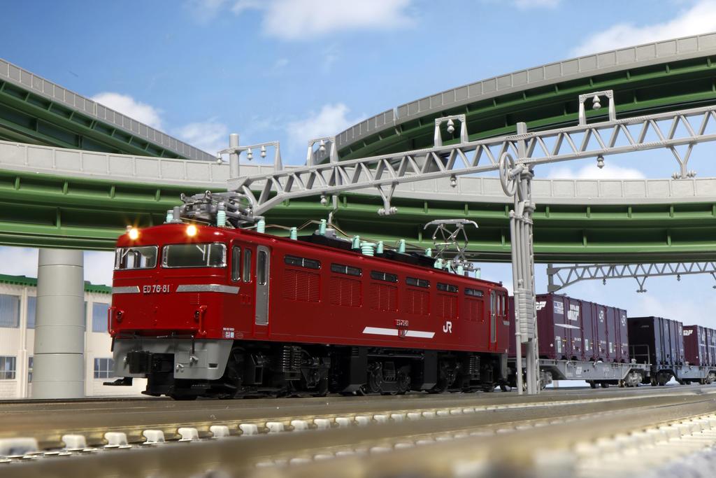 KATO N Gauge ED76 0 Late Type JR Freight Renewal Car Railway Model Electric Locomotive 3013-3