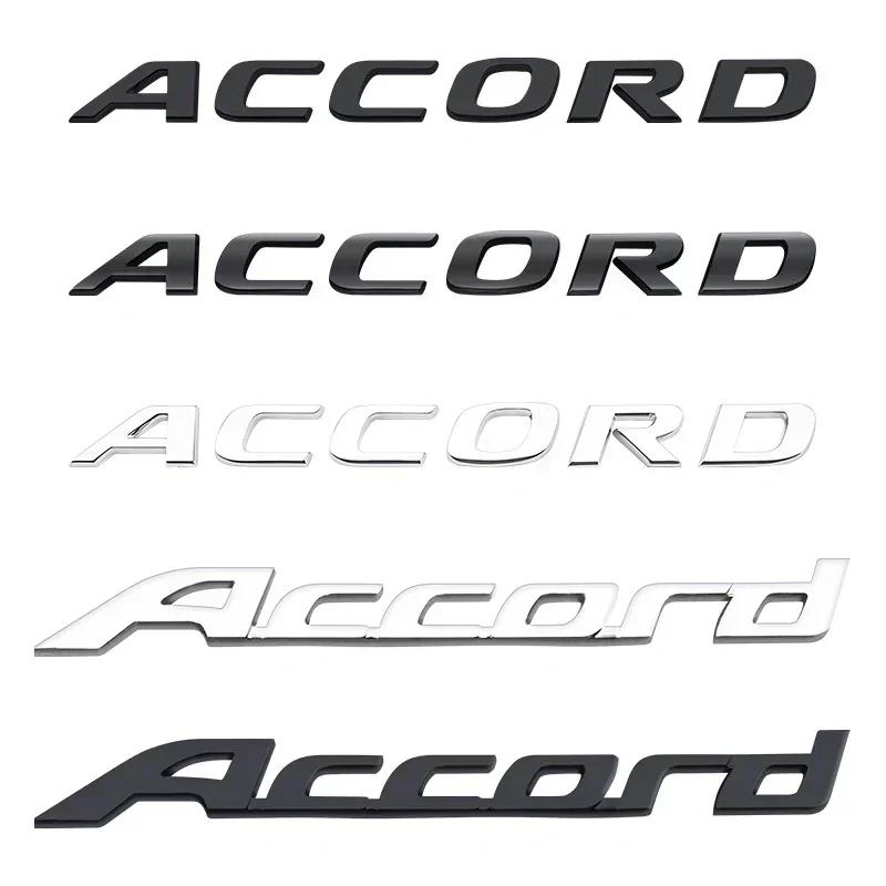 3D Letter Car Sticker Modified Tail Trunk Emblem Badge For Honda Civic Fit Jazz Accord YCRV HRV City Odyssey Passport Accessories