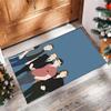 Soft Crystal Velvet Floor Rug,Arctic Monkeys Anti Slip Decorative Carpet, Plush Area Mat For Indoor Home Decoration
