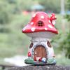 Смоляной солнечный светильник в виде домика-бабочки для грибов, подходит для сада, двора, газона, входа, пруда, балкона, подоконника, специальный г