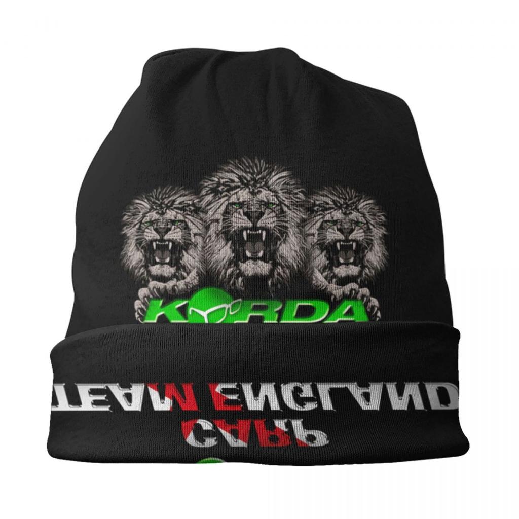 Korda Fishing Logo Skullies Beanies Caps Winter warm Unisex Women Knitted Hat Unisex Adult Fish Carp Fisherman Gift Bonnet Hats