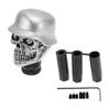 HOPESPANNER 8.6cm Skull Shift Knob Universal Gear Shift Knob Resin Stick Shifter Lever Knob