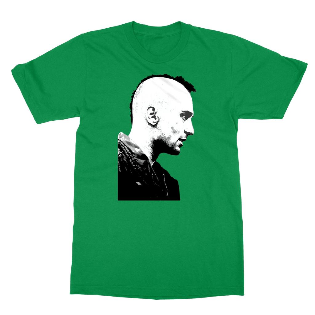 Cult Classic Taxi Driver Travis Bickle Side Profile Movie Men's T-Shirt