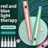 Professional Micro Needling Pen With 2 Pcs 12pin Cartridge Blue Red Light Photon Therapy Dr Pen 2 Colors Ultima Dermapen Tools