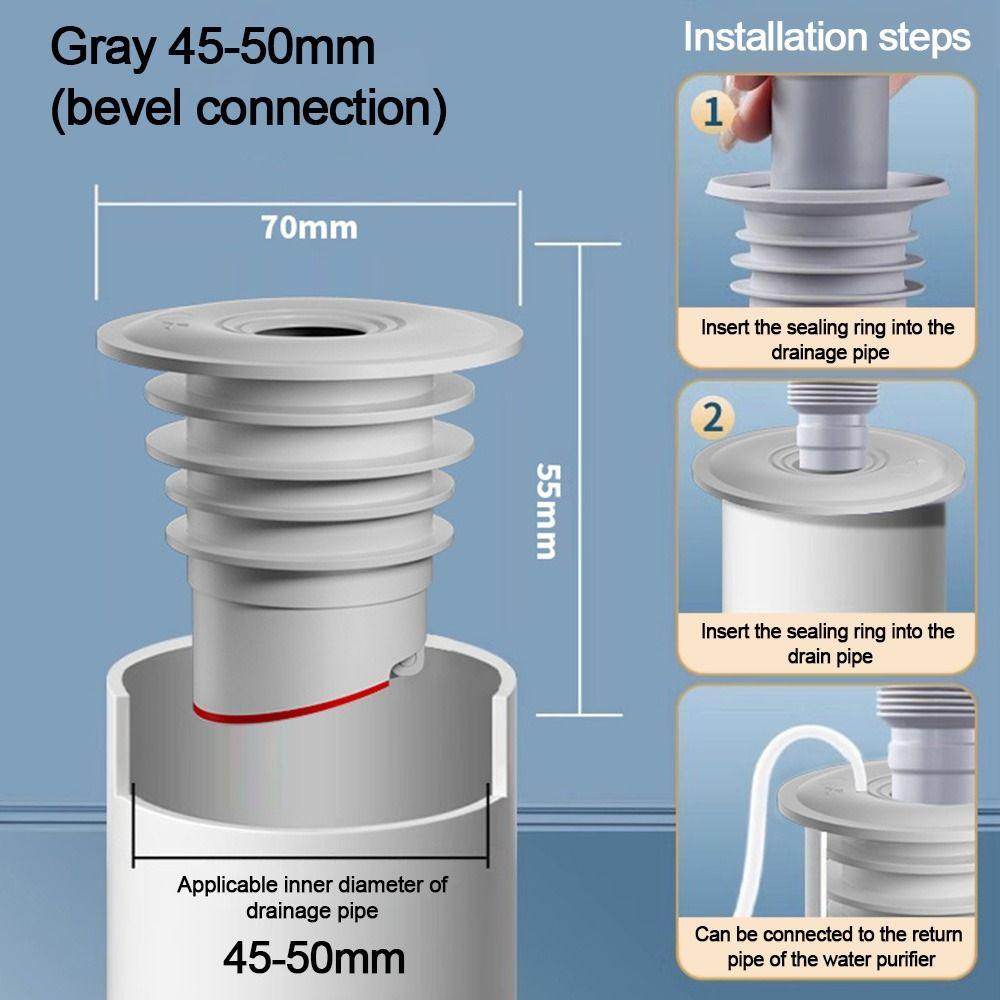 Силиконовый сифон для слива 2 цвета, заглушка для герметизации канализационной трубы, переносные сливы, аксессуары для ванной комнаты