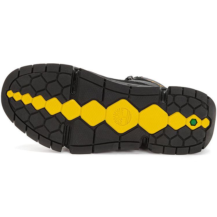 Timberland Turbo Durable Breathable High-Top Outdoor Functional Shoes Men Shoes Black A5PJRW