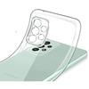 Coque et tour de cou pour Samsung Galaxy A73 5G - TPU Souple Transparent Cordon Noir réglable Phonillico®