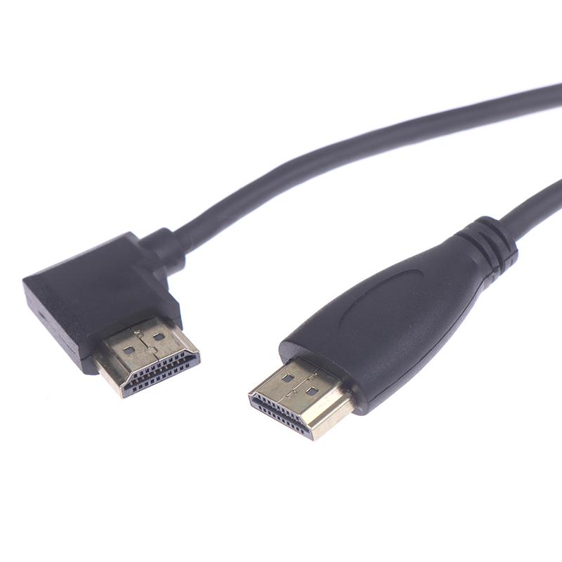 Высокоскоростной 4K HDMI 2.0 кабель 90 градусов угловой удлинитель для PS4 Tv