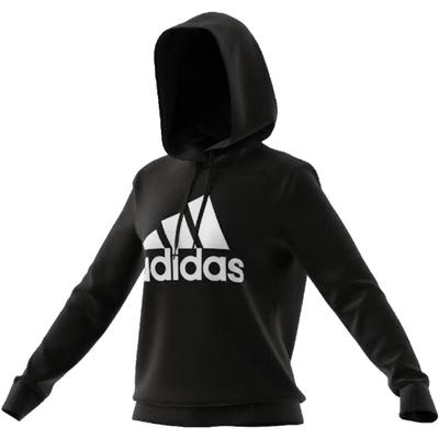 Adidas Sportswear Essentials Свободное худи с логотипом, размер S, черное, женское, (Рост 152-158см), Худи, GM5514,