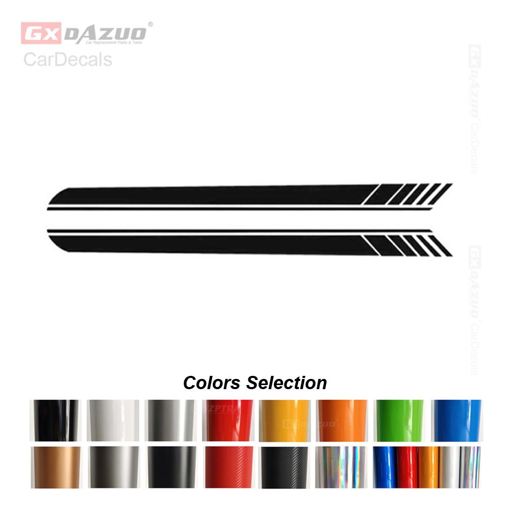 Выпуск 1 Автомобильный капот крыша гоночный боковой юбка полосы виниловая наклейка наклейка для Mercedes Benz C63 купе W205 AMG C200 C250 аксессуары