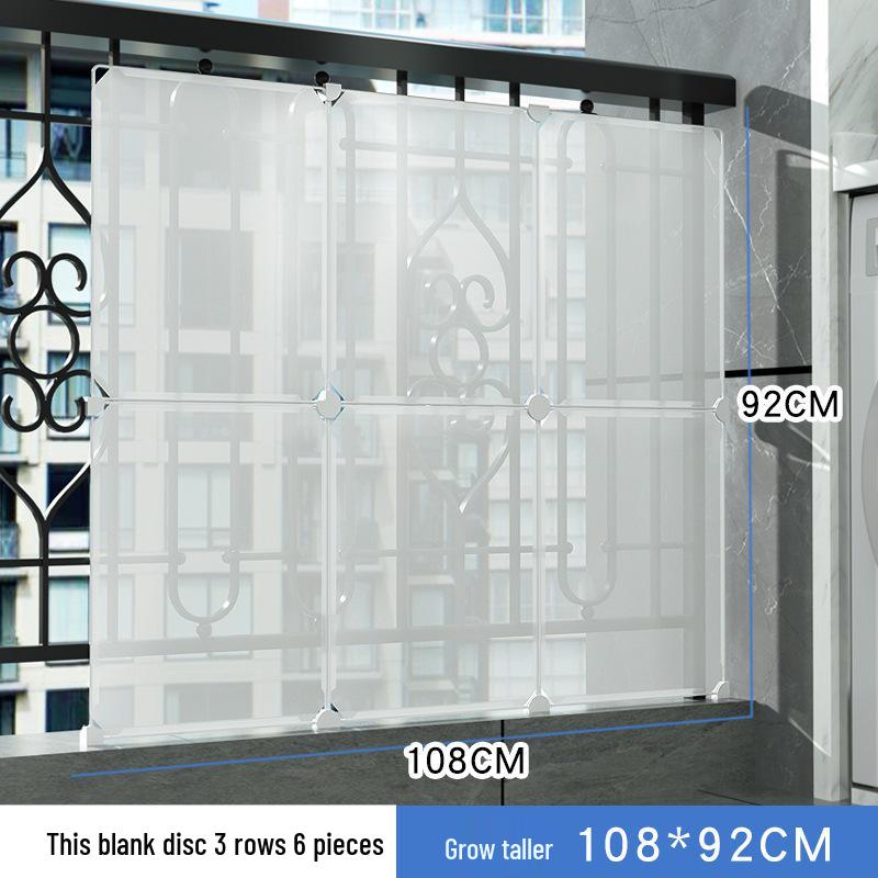 Экран для конфиденциальности и безопасности на балконе: Дождезащитное, Пылезащитное, Защищающее от домашних животных закрытое ограждение