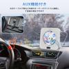 Gueray CD Настольный Bluetooth 4000 мАч перезаряжаемый CD совместимый с повтором CD запланированное выключение музыки для сна PSE японское руководство по эксплуатации Белый плеер,