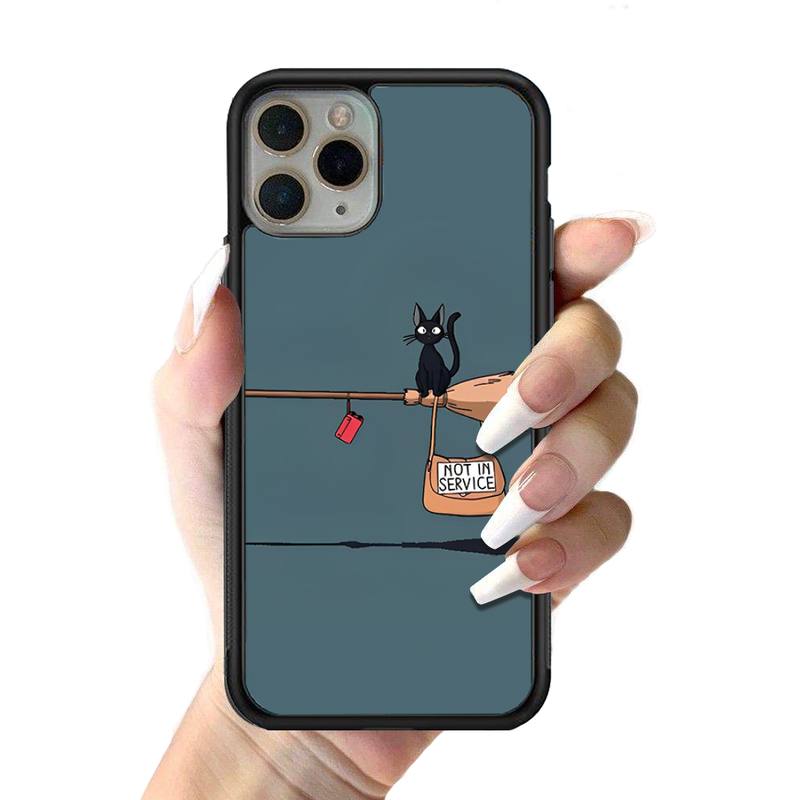 Чехол для телефона Anime Kiki's Delivery Service, силиконовый чехол из ПК+ТПУ для iPhone 11 12 13 Pro Max 8 7 6 Plus X SE XR, твердые чехлы
