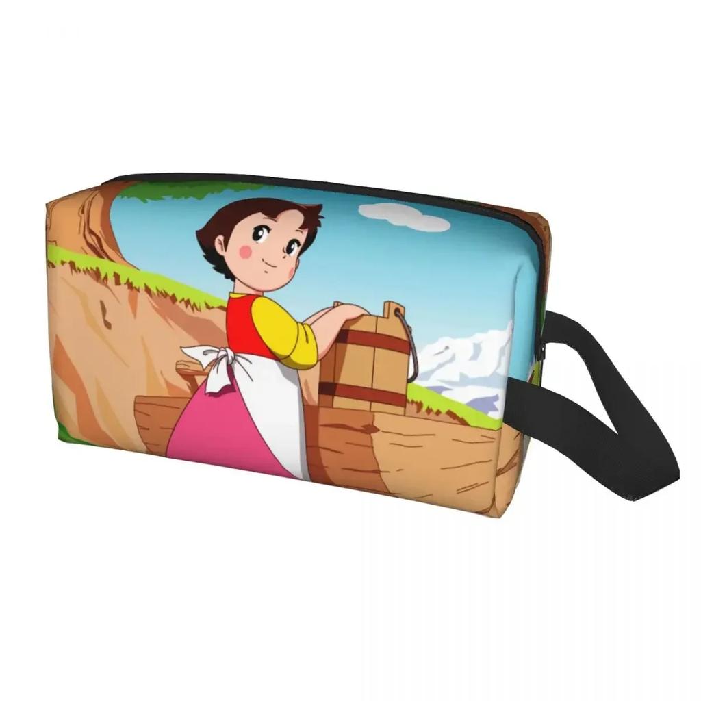 Хайди Питер И Дедушка Семейная Дорожная Косметичка Альпы Горы Аниме Макияж Туалетные Принадлежности Органайзер Женский Бьюти Хранение Дорожный Набор