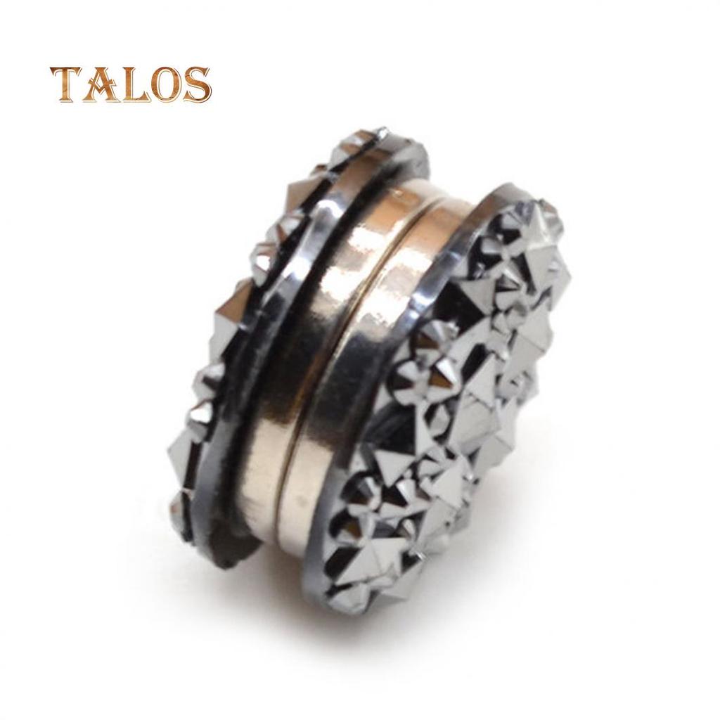 Женская магнитная брошь украшенная кристаллами одна пара в комплекте