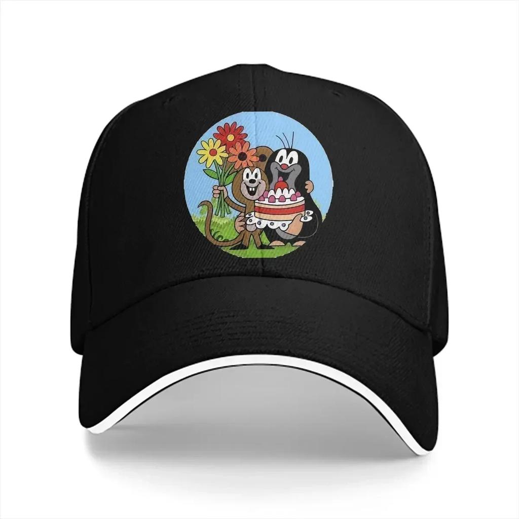 Summer Cap Sun Visor Happy Birthday Hip Hop Caps Krtek The Mole Peaked Hats