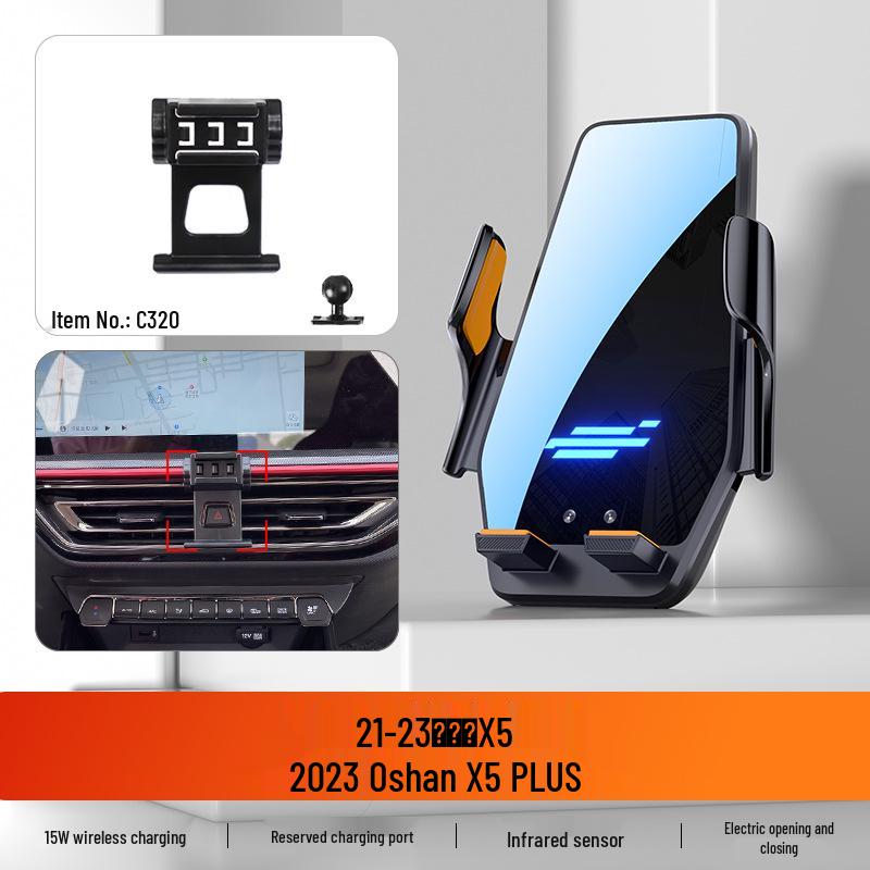 Держатель для телефона в автомобиль Changan Oshan X5 X7 PLUS Z6 - Противоударное крепление для навигации
