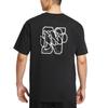 Nike T Shirts Men's Black Crew Neck Moderate HJ3407-010