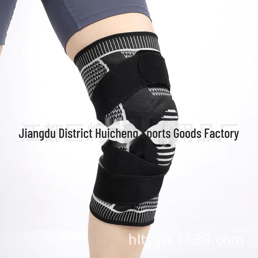 Спортивный наколенник Huili: Профессиональная защита суставов для баскетбола, футбола, бега и фитнеса.