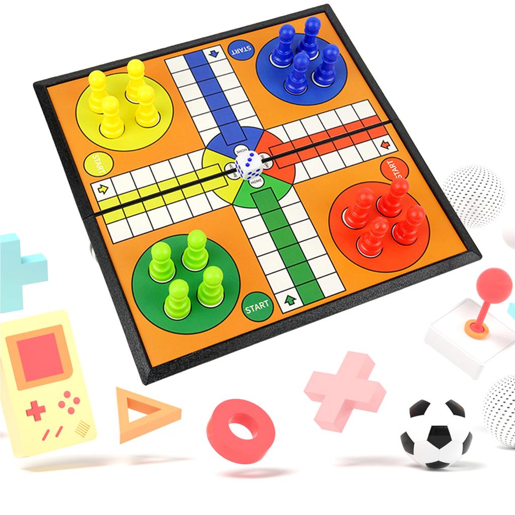 Портативный дорожный игровой набор, складная пластиковая шахматная доска, летающие шахматы, развивающие игрушки, настольная игра для дома и улицы