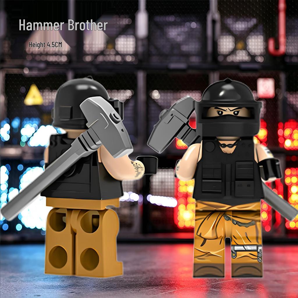 Строительные блоки Delta: Фигурка Operative Hammer Bro