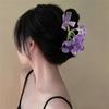 1pc Summer Super Fairy Orchid Flower Gripper New Butterfly Hair Clip Fresh, Sweet, and High End Headwear