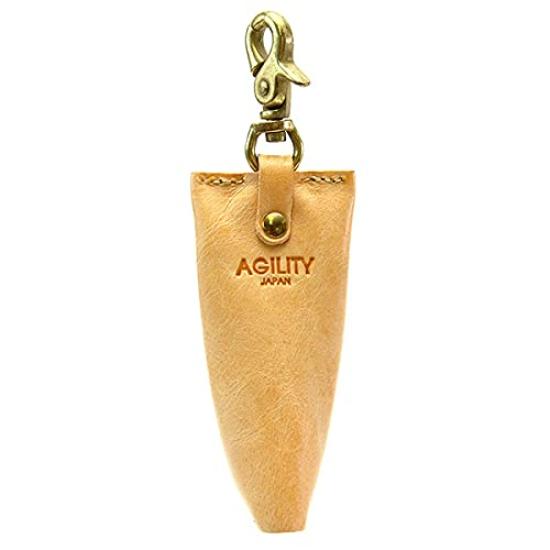 AGILITY affa "Тамия" Ключница, Натуральная Кожа, Коровья Кожа, Простая, Стильная, Милая со Snap Snap