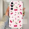 Чехол для телефона со свежими фруктами для Samsung Galaxy Прозрачная крышка A52 A12 A51 S21 Edge S22ULTRA S23 S24 S20LITE Plus Ultra