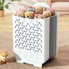 Laundry Basket, Clothes Basket, Plastic Wall-mounted Home Bathroom Storage Basket, Foldable Bathroom Basket