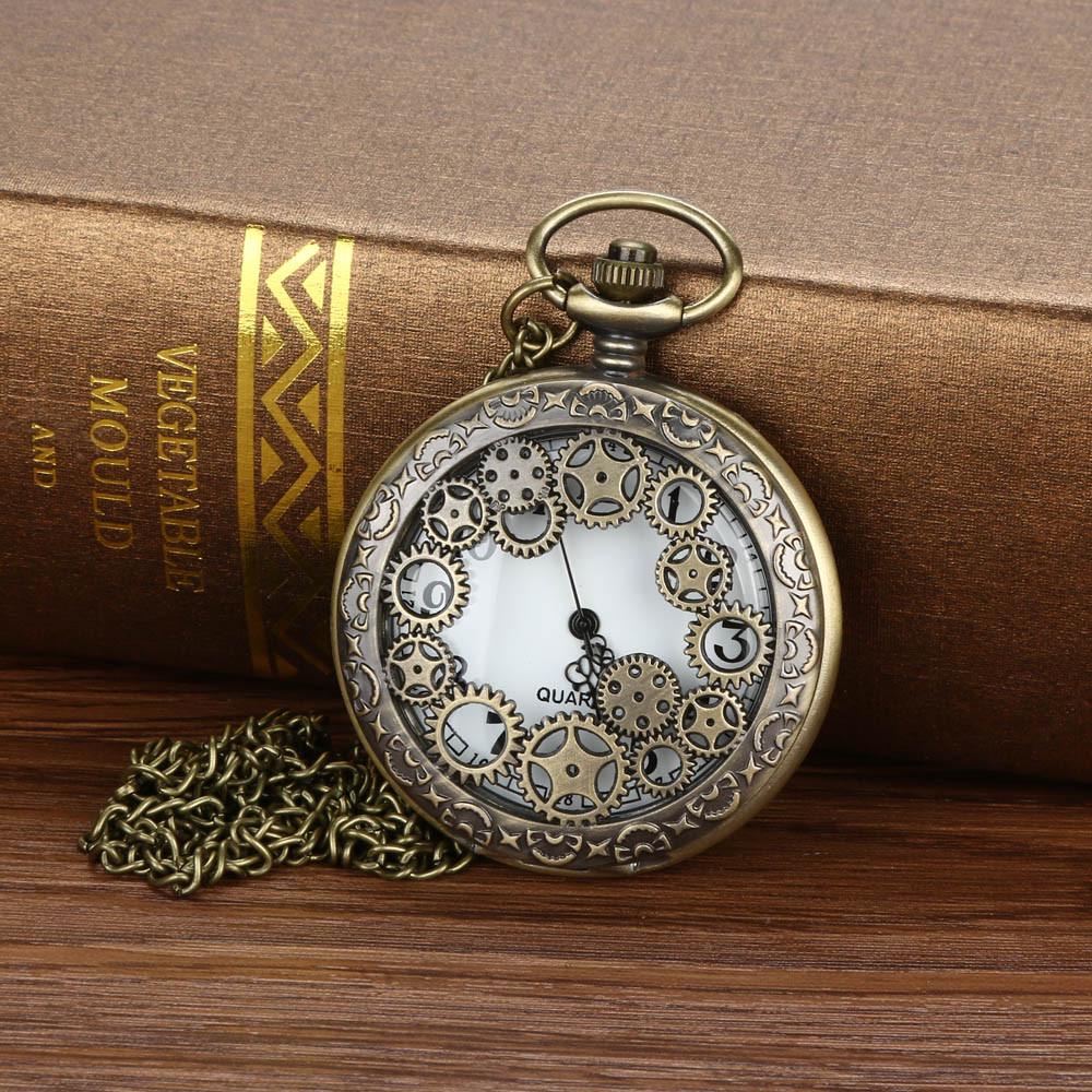 Vintage Chain Retro The Greatest Pocket Watch Necklace For Grandpa Gifts