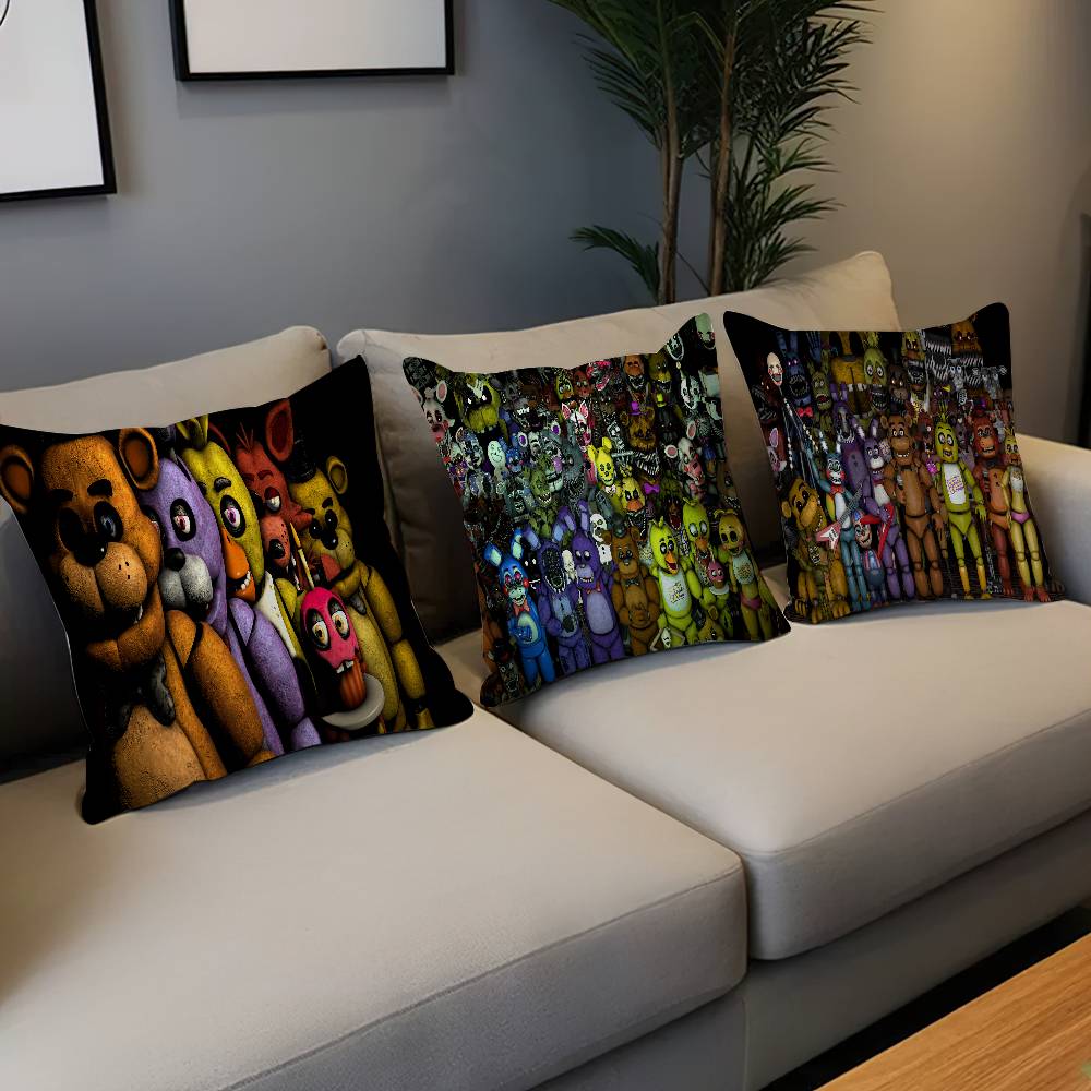 F-Fnaf Пять ночей с Фредди Персонализированная наволочка Детская спальня Декор для дикой вечеринки Наволочка подарок на день рождения ребенка