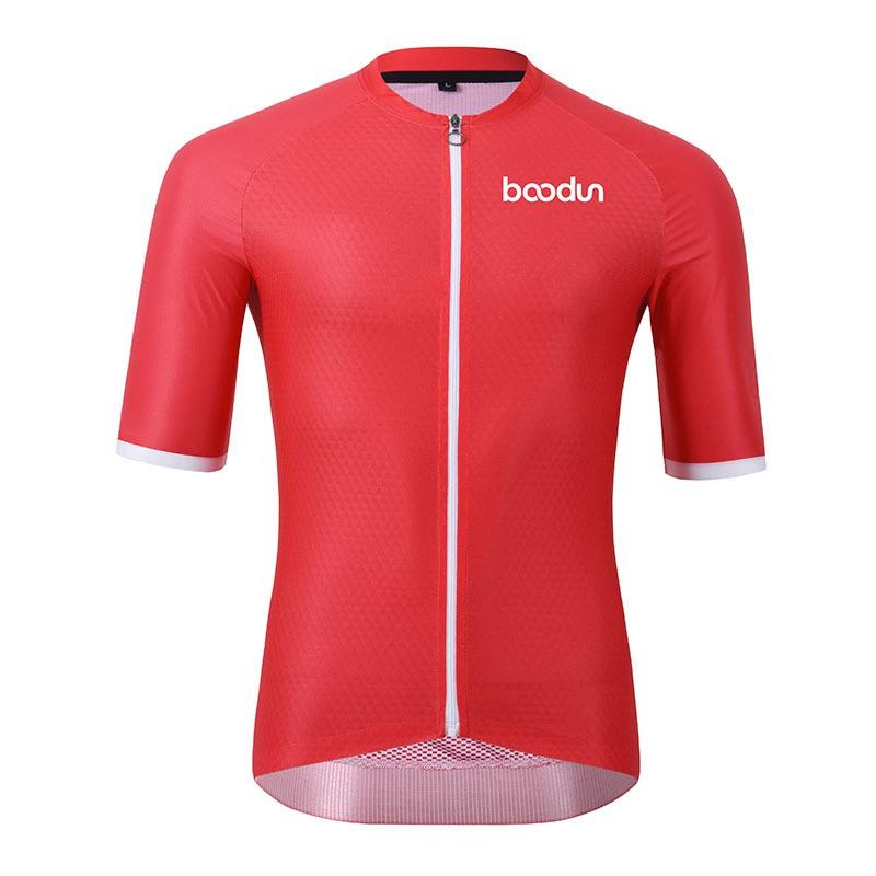 Boton Cycling Jersey Short Sleeve Fleece Plain Breathable Quick Dry Men Women