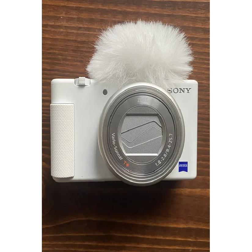 Blue Mantis Dead Cat Hot Shoes And Furry Windscreen For Sony ZV-1 Vlog ZV1F Hot Boots Artifical Fur Windshield For Sony ZVE10