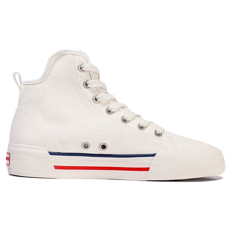 Anta Кроссовки Lifestyle Series Casual Wear Durable Non-Slip High-Top Skate Shoes Women Sneakers Ivory-White 122118665-1