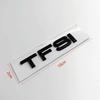 AAZN1 3D TFSI TDI Car Sticker ABS Letter Logo Rear Trunk Boot Emblem Badge Decals For A3 A4 A5 A6 A7 A8 Q2 Q3 Q5 Q7 Accessories