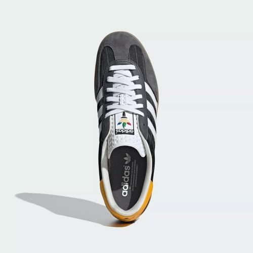 Adidas Оригинальные Gazelle Indoor Основной черный белый IF9642 Мужской размер
